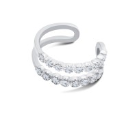 Beautiful Shining CZ Ear Cuff EC-1244